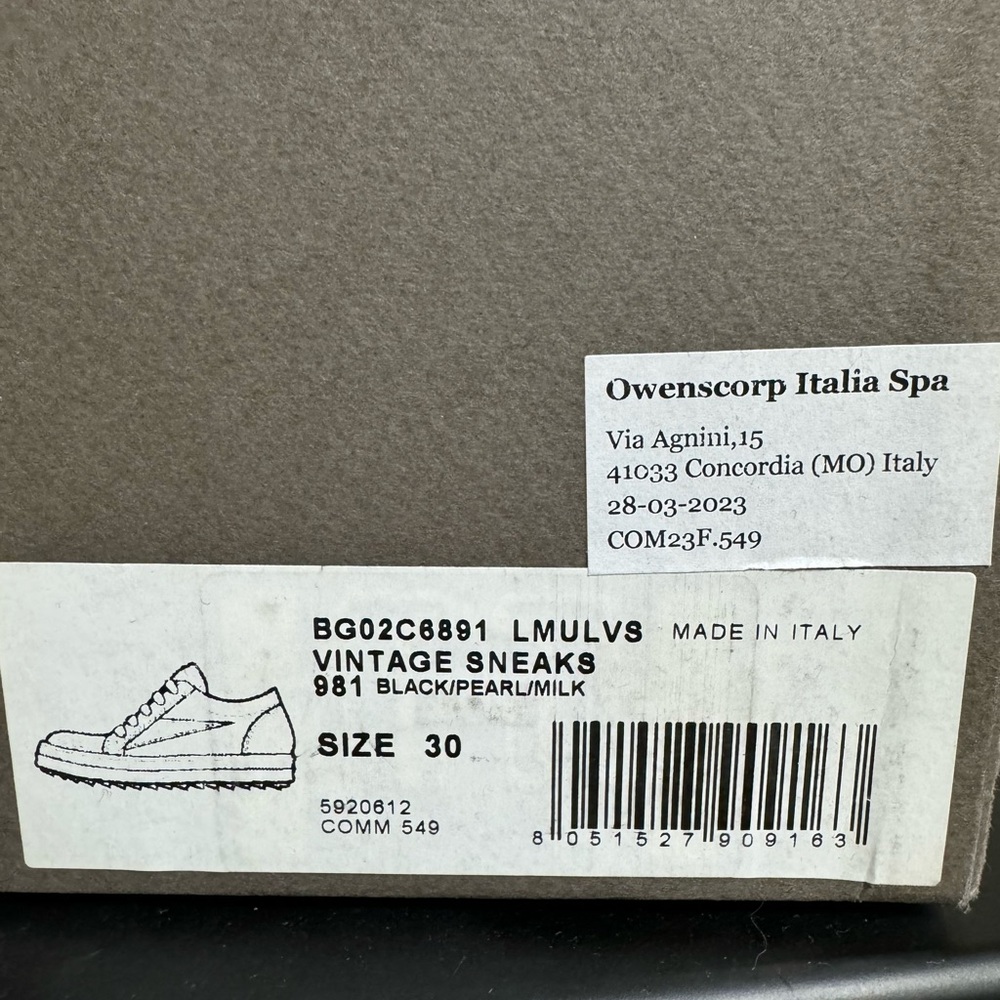 Kids Boys Rick Owen’s size 30 / 12c - Picture 6 of 6